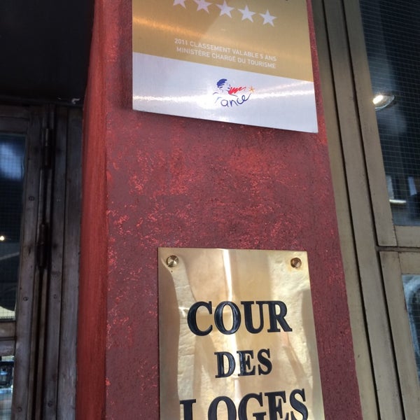 Photo taken at Hôtel Cour des Loges by Ayrat N. on 6/19/2014