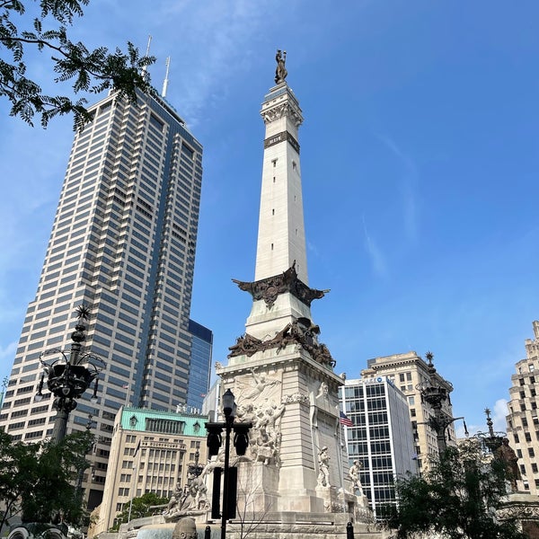 Photo taken at Soldiers &amp; Sailors Monument by A L E X on 6/20/2021