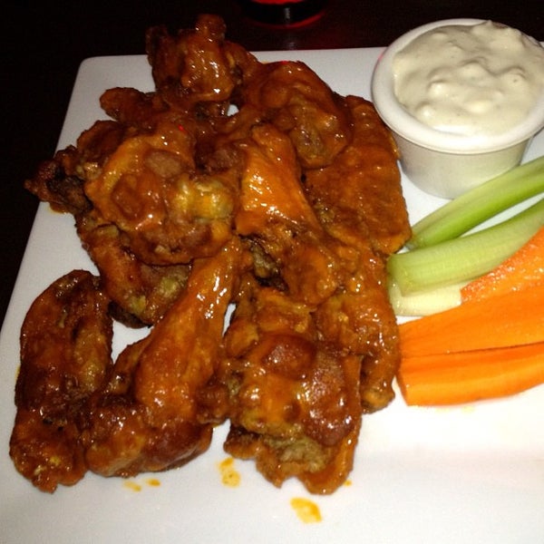 Had the traditional wings, can't say they are of the best but they get the job done. Prices are on par with any midtown bar. Staff is friendly, ambiance is lovely.