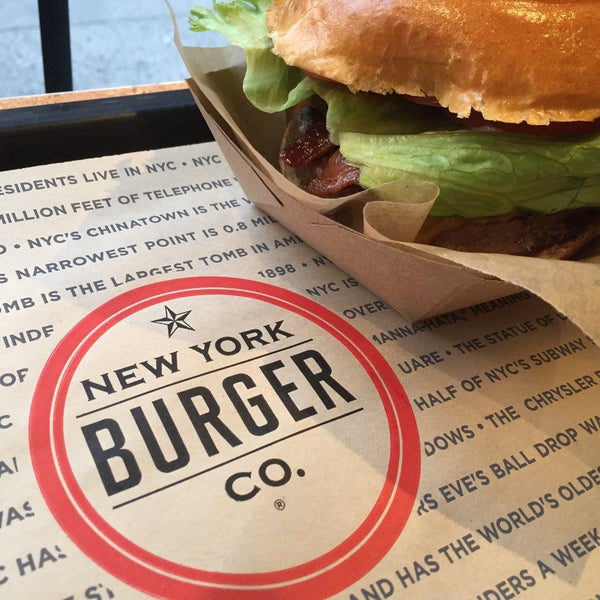 Photo taken at New York Burger Co. by A L E X on 3/3/2016
