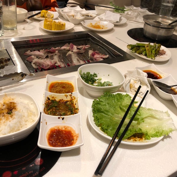 Photo taken at Hometown Hotpot &amp; BBQ by A L E X on 2/25/2019