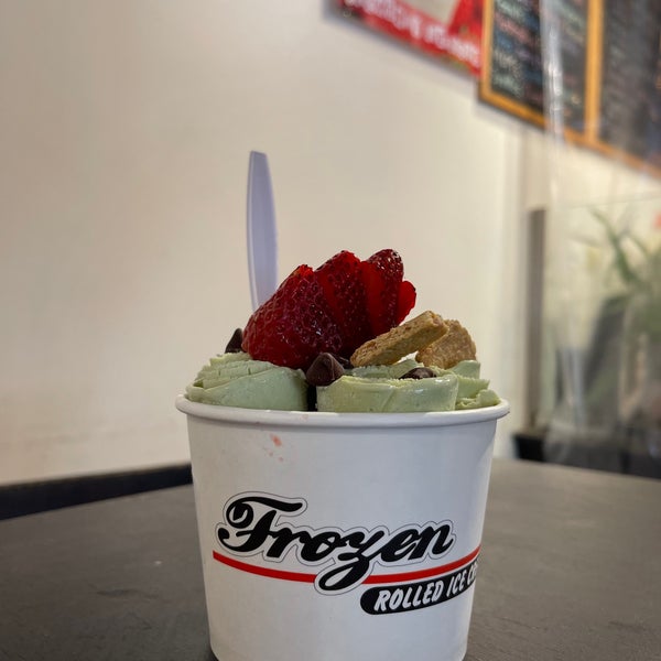 Frozen Rolled Ice Cream Chinatown 938 Arch St