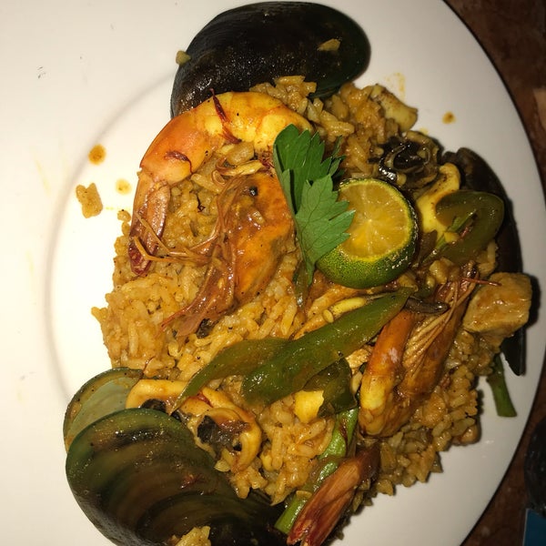 Ordered the Paella; it was expensive and tasteless. The staff is very nice!