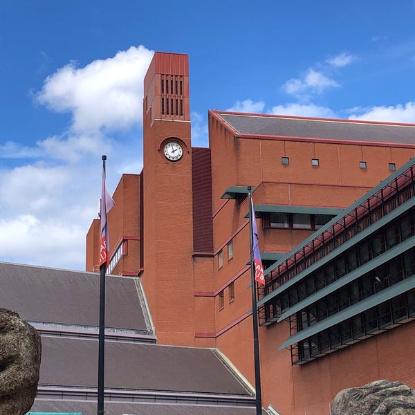 Photo taken at British Library by Sally C. on 8/13/2023