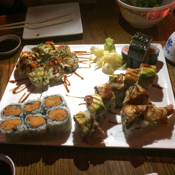 Great sushi and the frie cheese cake is to die for.