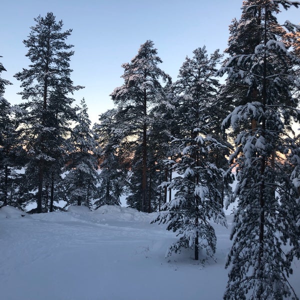 Photo taken at Imatran Kylpylä Spa by Olga K. on 1/3/2019