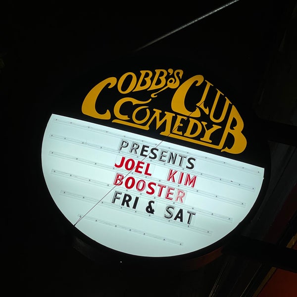 Photo taken at Cobb&#39;s Comedy Club by Ray E. on 2/23/2020