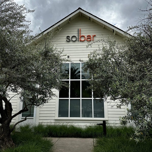 Photo taken at Solbar at Solage Calistoga by Ray E. on 5/4/2023