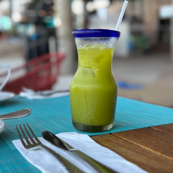 The breakfast service is nice and chill. The "green juice" is much better than it sounds.