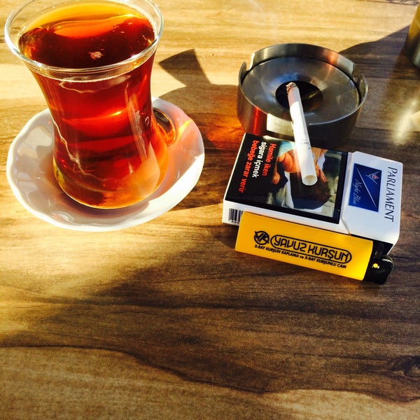 Photo taken at Çankaya Simit Cafe &amp; Bistro by Yavuz Kurşun K. on 3/17/2016