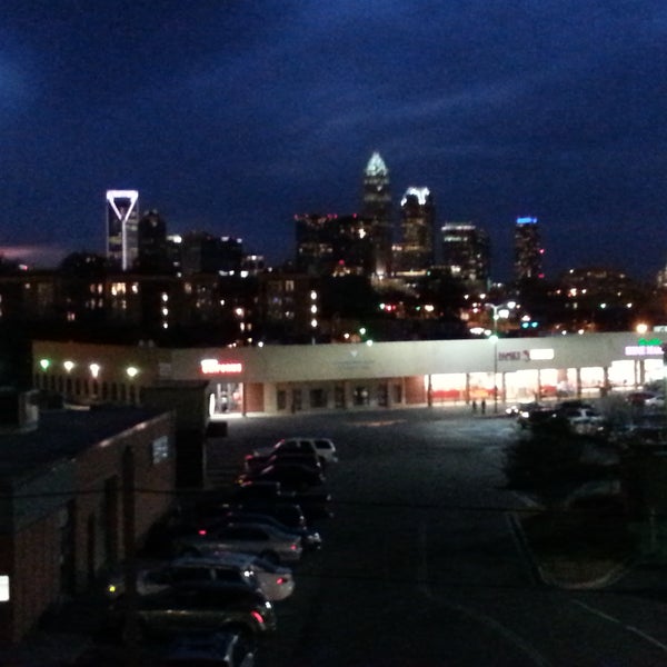 Sit on the roof for an amazing view of the Charlotte skyline.