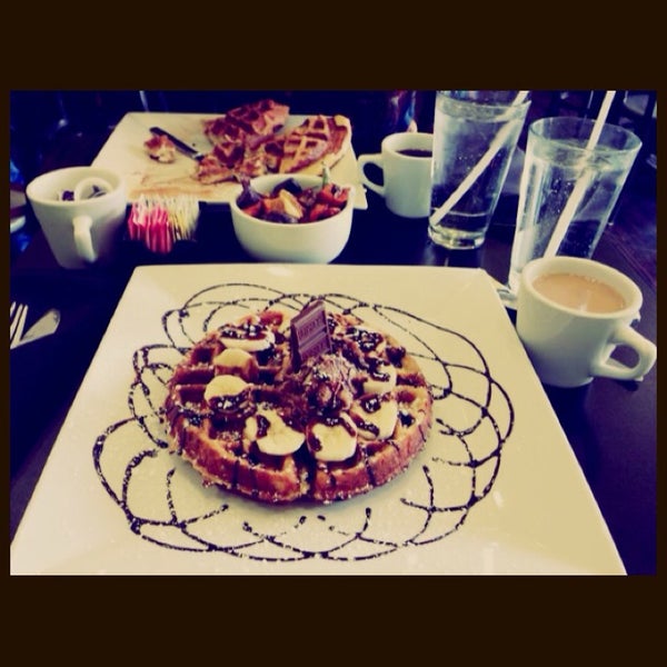 Waffles, INCaffeinated SouthSide Southside Flats 50 tips from 1214