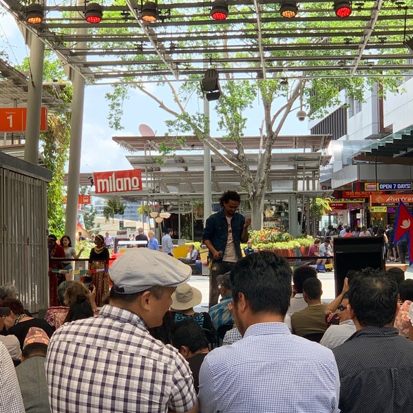 Photo taken at Queen Street Mall by Jenny Y. on 1/7/2020