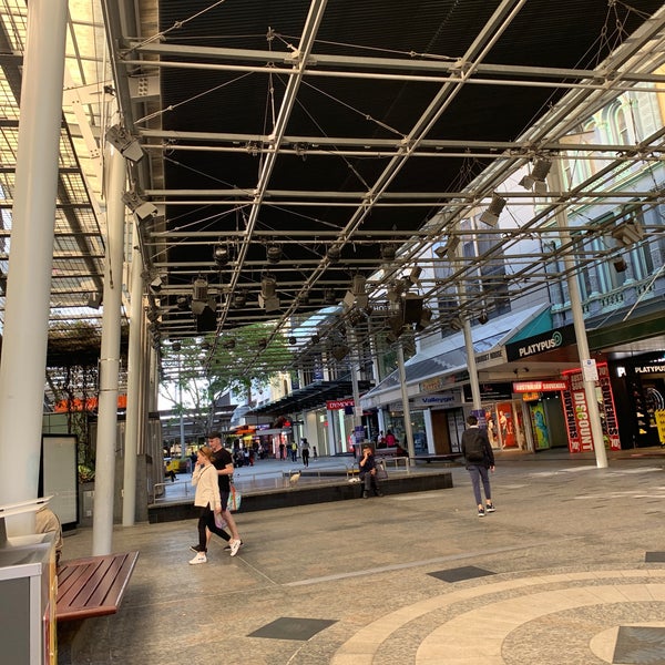 Photo taken at Queen Street Mall by Jenny Y. on 8/20/2020
