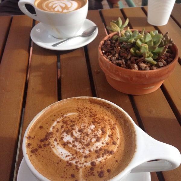 Das Foto wurde bei Tru Bru Organic Coffee von Martina U. am 10/26/2014 aufgenommen