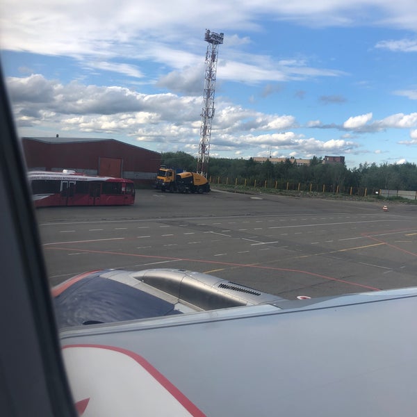 Photo taken at Murmansk International Airport (MMK) by Alexander A. on 6/22/2021