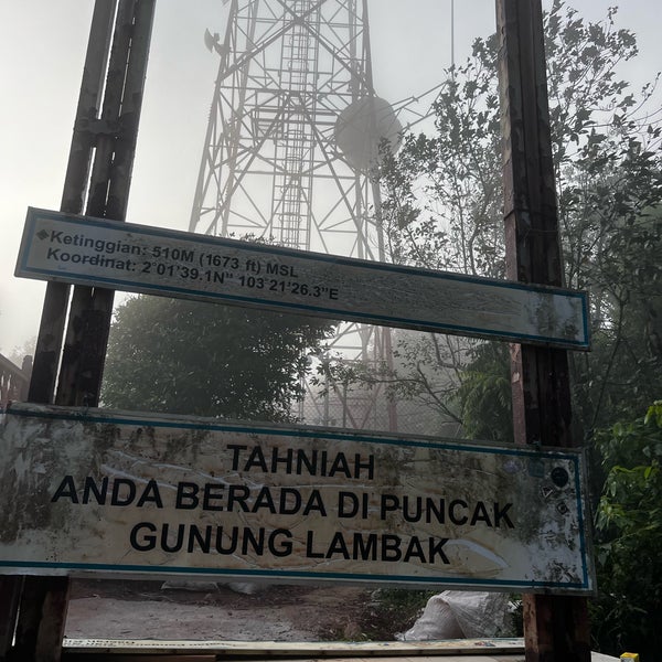 Photo taken at Gunung Lambak by abbie lim on 2/25/2024