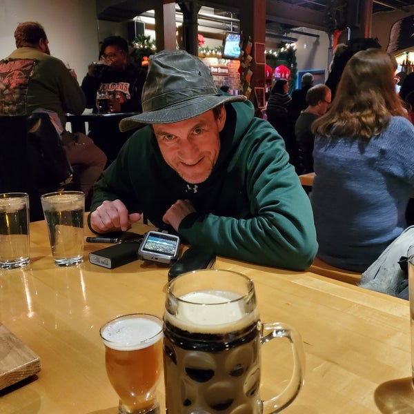 Photo taken at Penn Brewery by Tina S. on 12/21/2019