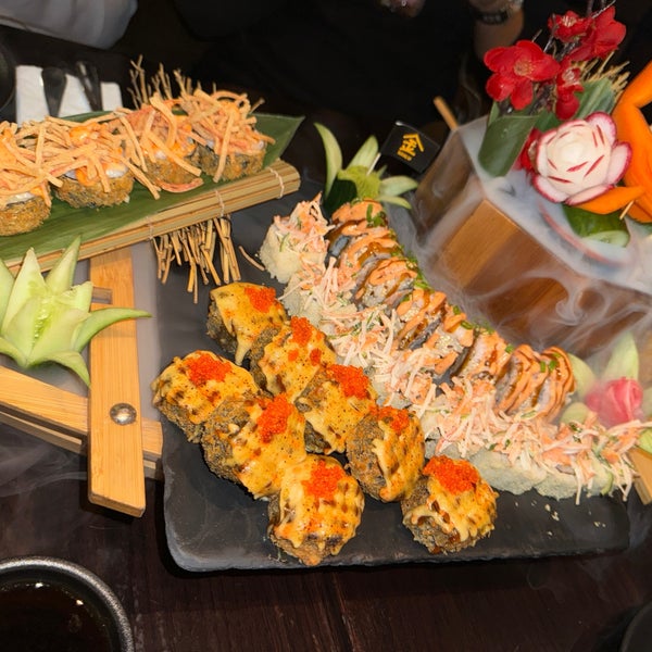 Photo taken at GOLD Sushi Club by Hussein on 2/17/2024