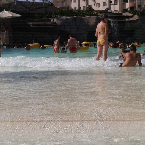 Photo taken at Water Park by Ronaldo S. on 12/29/2012