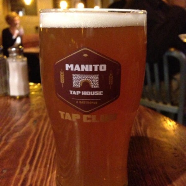 Photo taken at Manito Tap House by Scott R. on 5/1/2013