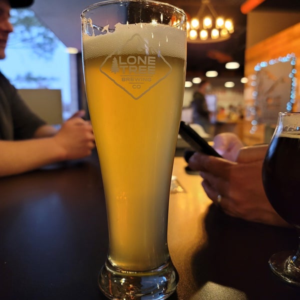 Photo taken at Lone Tree Brewery Co. by Logan C. on 3/5/2021
