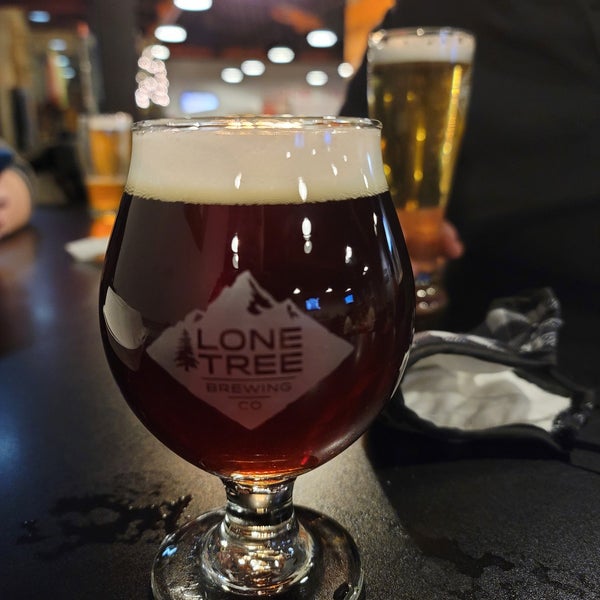 Photo taken at Lone Tree Brewery Co. by Logan C. on 3/5/2021