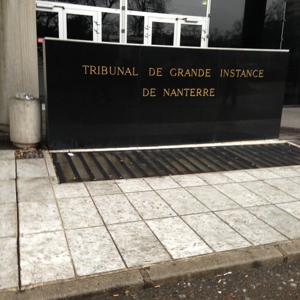 Tribunal De Grande Instance Courthouse In Nanterre