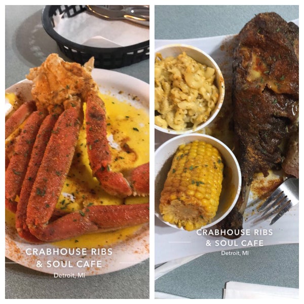 Photos at Crabhouse Ribs & Soul Cafe North West Detroit 19721 W 7