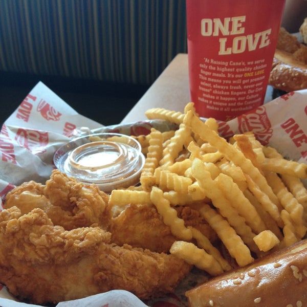 Photo taken at Raising Cane&#39;s Chicken Fingers by Sabrina D. on 6/2/2013