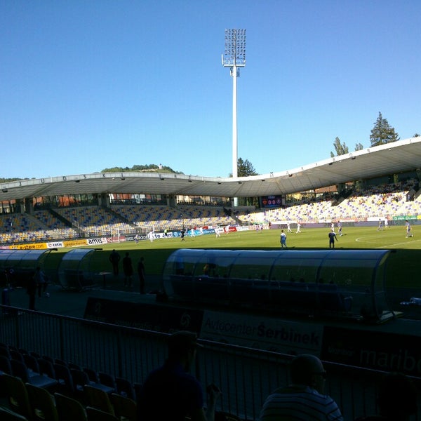 Photo taken at Stadion Ljudski Vrt by Alen I. on 5/18/2013