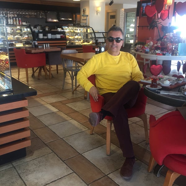 Photo taken at Efes Cafe &amp; Patisserie by TC Özhan Z. on 2/20/2019