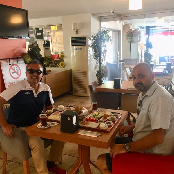 Photo taken at Efes Cafe &amp; Patisserie by TC Özhan Z. on 7/5/2019