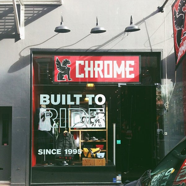 Photo taken at Chrome Industries by Nathan K. on 10/24/2012