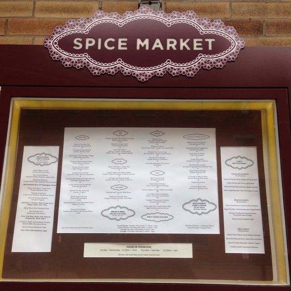 Das Foto wurde bei Spice Market von Jerome C. am 12/31/2015 aufgenommen