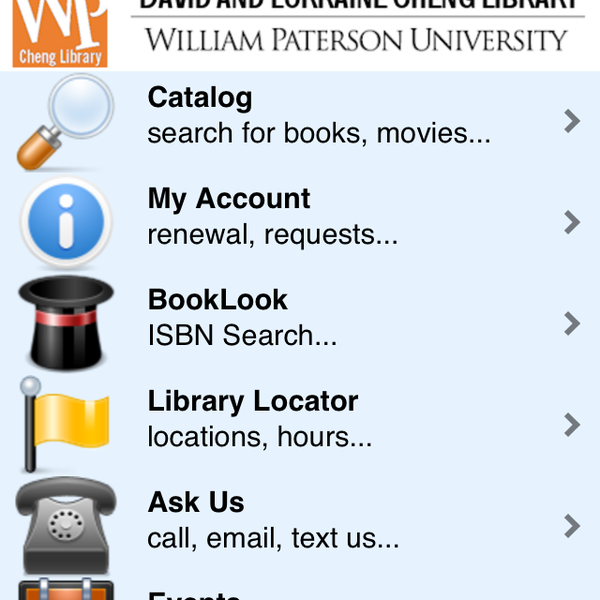 Download the Cheng Library Mobile app from the App Store or Google Play. It's YOUR library on the go!