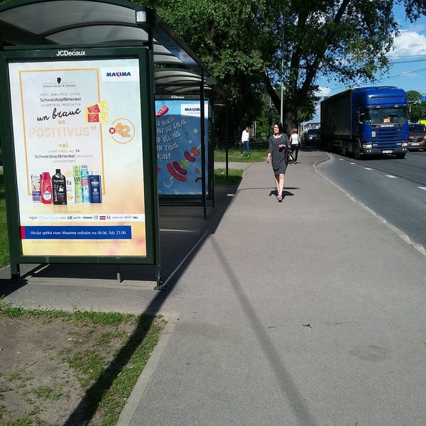 Iela (starppilsētas autobusiem) - Bus Station in Torņakalns