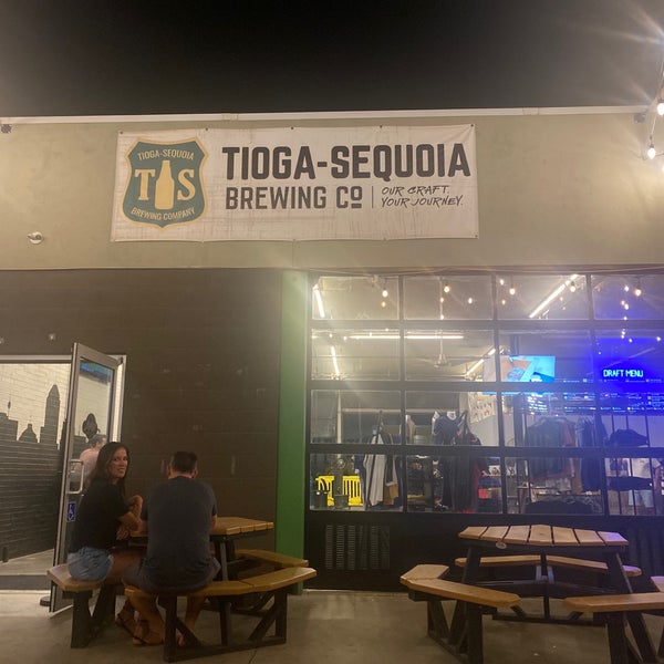 Photo taken at Tioga-Sequoia Brewing Company by Michael C. on 8/15/2021