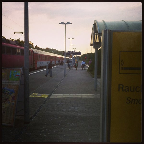 Photo taken at Bahnhof Ostseebad Binz by Malte M. B. on 6/19/2013