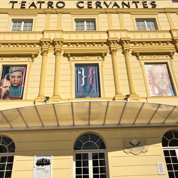 Photo taken at Teatro Cervantes by Christine on 1/20/2018