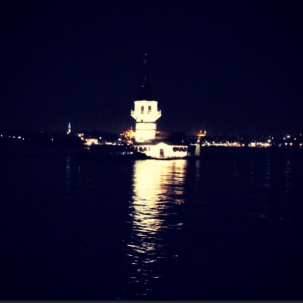 Photo taken at Maiden&#39;s Tower by Mehmet on 7/5/2015