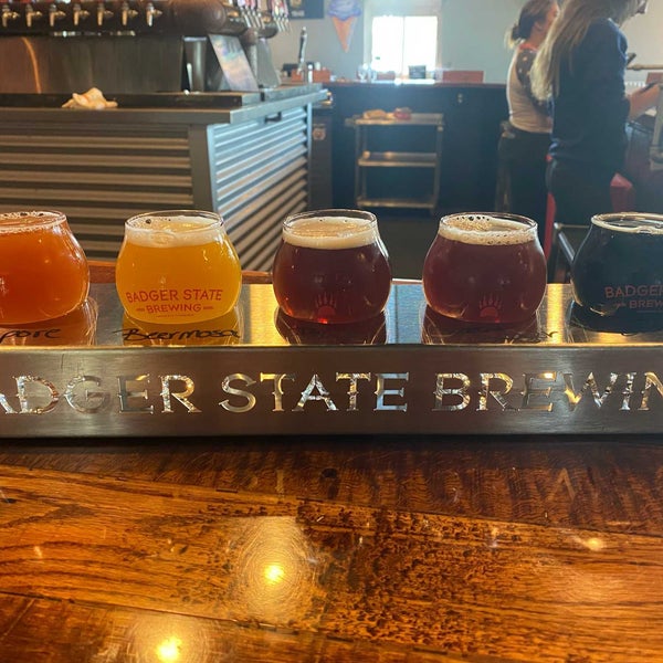 Photo taken at Badger State Brewing Company by Jim C. on 8/15/2021