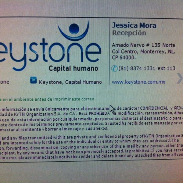 Keystone Capital Humano 20 Visitors