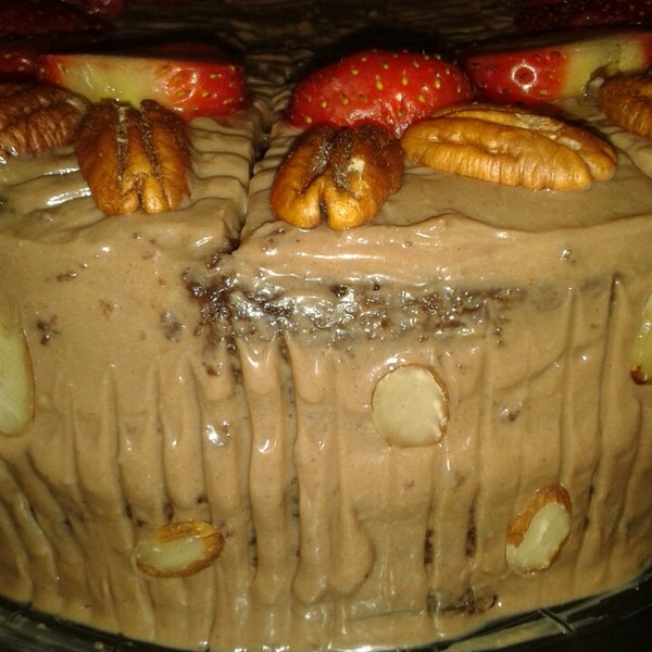 Delicioso pastel vegano de chocolate ♥♥♥♥