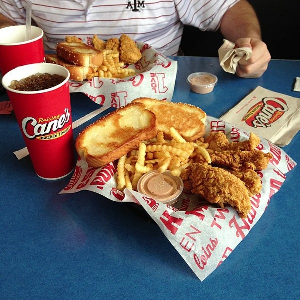 Photo taken at Raising Cane&#39;s Chicken Fingers by Michael L. on 5/24/2013