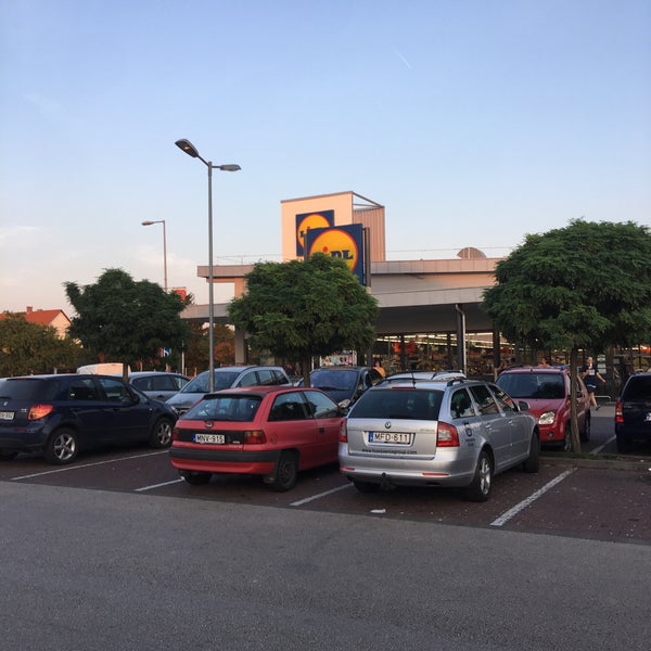 Lidl Supermarket in Budapest
