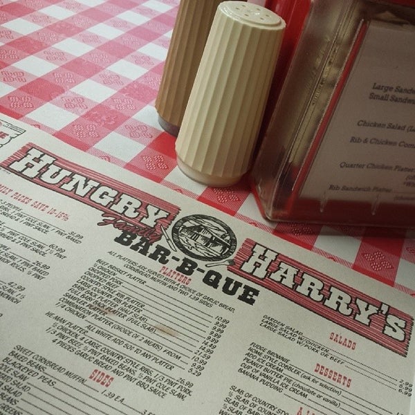 Photo taken at Hungry Harry&#39;s Famous BBQ by Jonathan F. on 10/29/2013