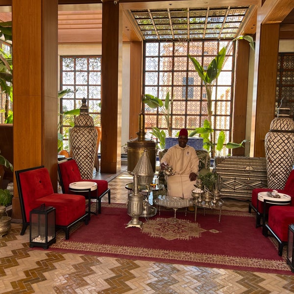 Photo taken at Mövenpick Hotel Mansour Eddahbi Marrakech by 𓆉 on 3/3/2022