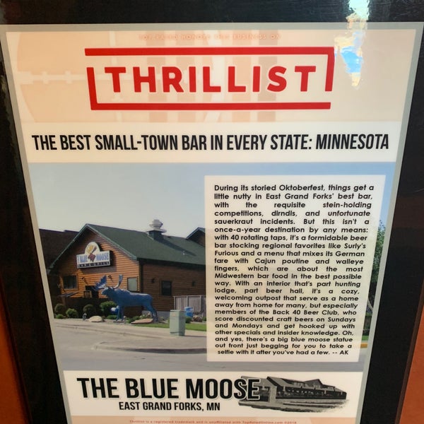 Photo taken at Blue Moose Bar &amp; Grill by Natasha on 10/24/2019