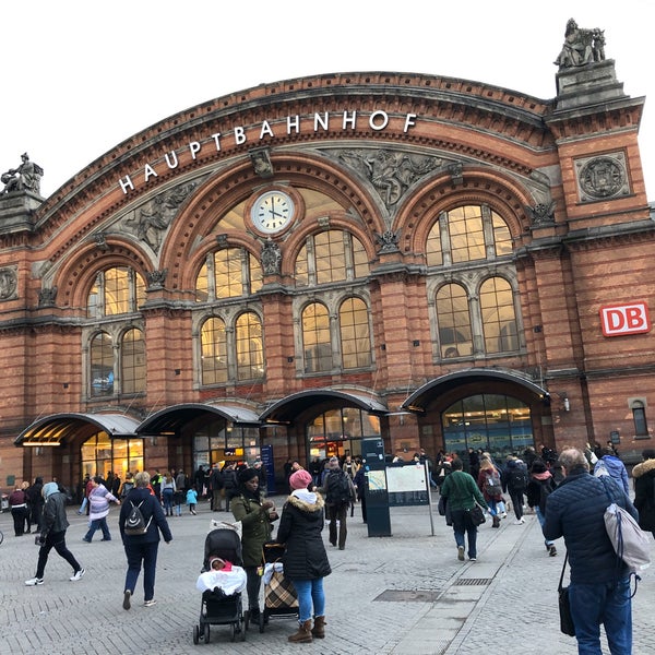 Bremen Hauptbahnhof Rail Station in Bremen